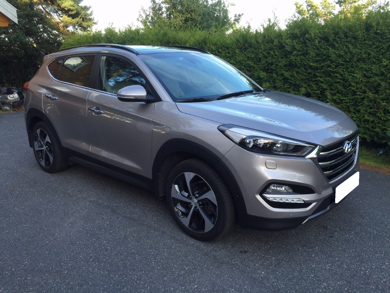 Hyundai tucson объем бака